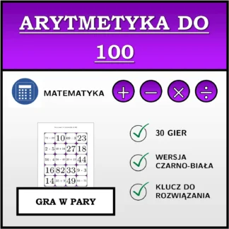 Gra w pary: Arytmetyka do 100