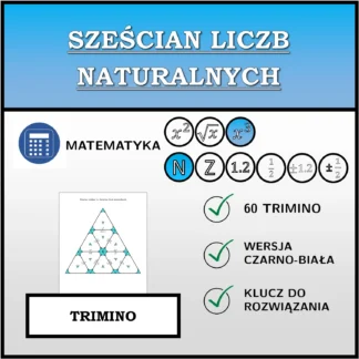 Trimino: Sześcian liczb naturalnych