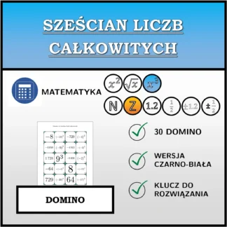 Domino: Sześcian liczb całkowitych