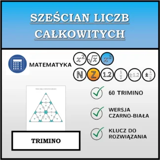Trimino: Sześcian liczb całkowitych