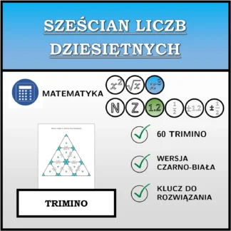 Trimino: Sześcian liczb dziesiętnych