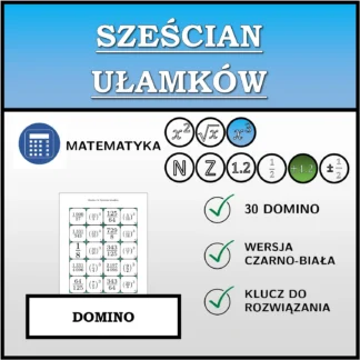 Domino: Sześcian ułamków