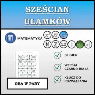 Gra w pary: Sześcian ułamków