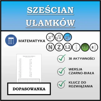 Dopasowanka: Sześcian ułamków