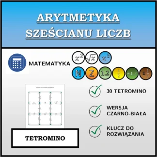 Tetromino: Arytmetyka sześcianu liczb