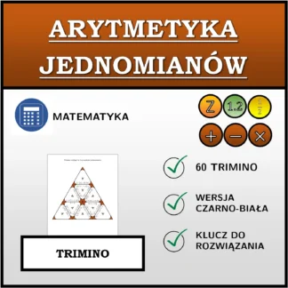 Trimino: Arytmetyka jednomianów