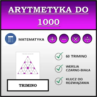 Trimino: Arytmetyka do 1000
