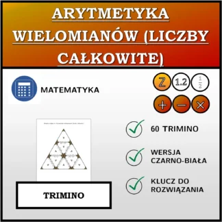Trimino: Arytmetyka wielomianów (liczby całkowite)