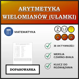 Dopasowanka: Arytmetyka wielomianów (ułamki)