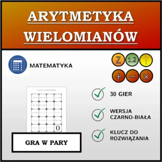 Gra w pary: Arytmetyka wielomianów