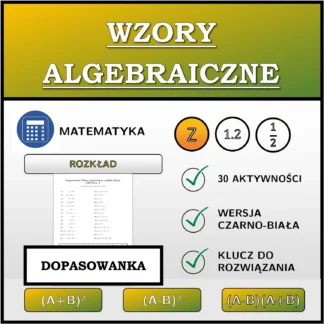 Dopasowanka: Wzory algebraiczne, rozkład (liczby całkowite)