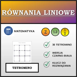 Tetromino: Równania liniowe