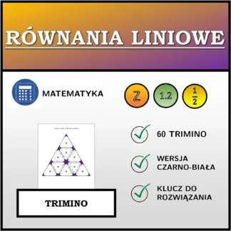 Trimino: Równania liniowe