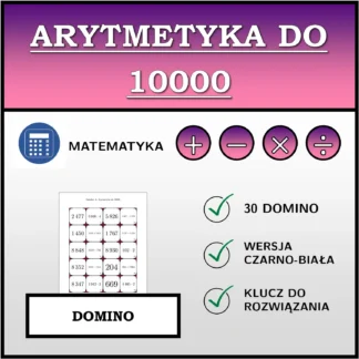 Domino: Arytmetyka do 10000