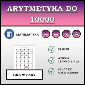 Gra w pary: Arytmetyka do 10000