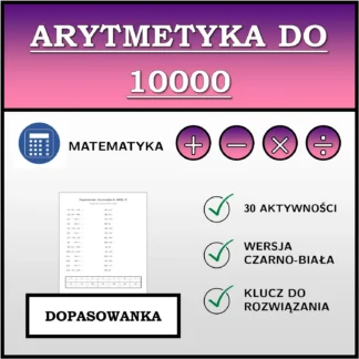Dopasowanka: Arytmetyka do 10000