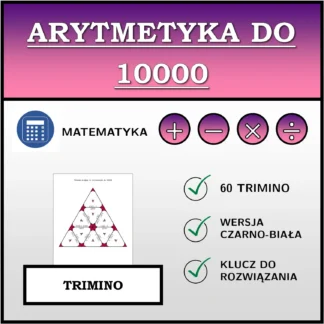 Trimino: Arytmetyka do 10000
