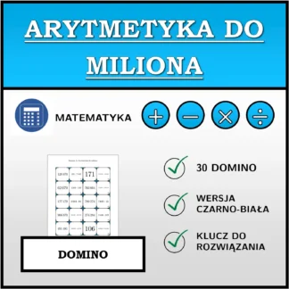 Domino: Arytmetyka do miliona