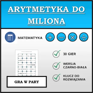 Gra w pary: Arytmetyka do miliona