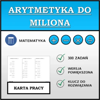 Karta pracy: Arytmetyka do miliona
