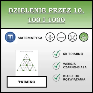 Trimino: Dzielenie przez 10, 100 i 1000