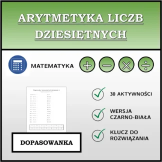 Dopasowanka: Arytmetyka liczb dziesiętnych