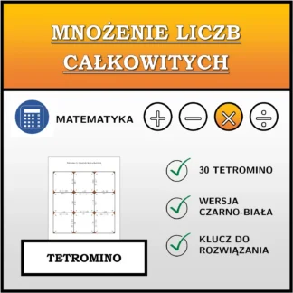 Tetromino: Mnożenie liczb całkowitych