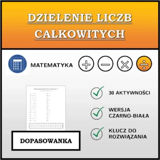 Dopasowanka: Dzielenie liczb całkowitych
