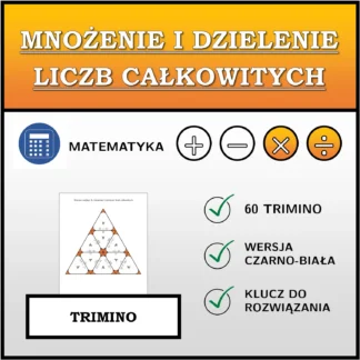 Trimino: Mnożenie i dzielenie liczb całkowitych