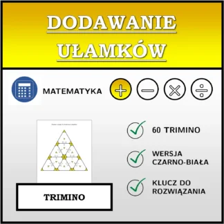 Trimino: Dodawanie ułamków