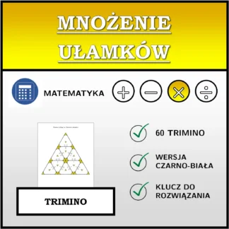 Trimino: Mnożenie ułamków