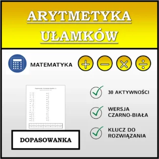 Dopasowanka: Arytmetyka ułamków