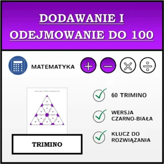Trimino: Dodawanie i odejmowanie do 100