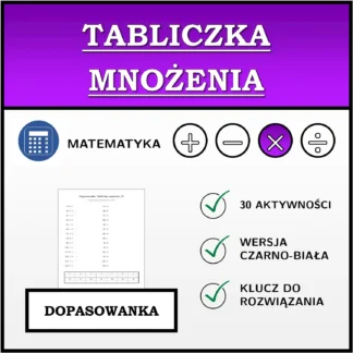 Dopasowanka: Tabliczka mnożenia