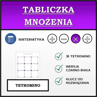 Tetromino: Tabliczka mnożenia