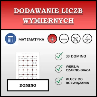 Domino: Dodawanie liczb wymiernych