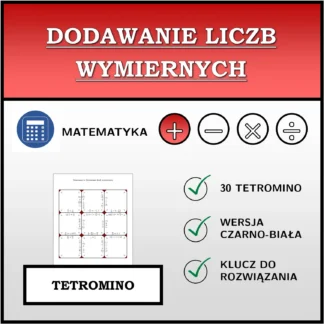 Tetromino: Dodawanie liczb wymiernych
