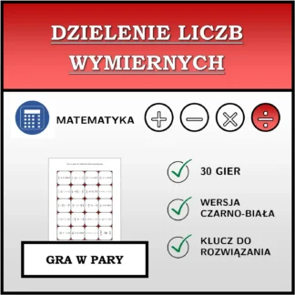 Gra w pary: Dzielenie liczb wymiernych
