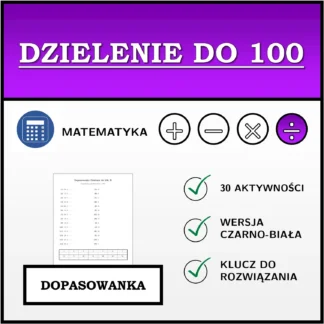 Dopasowanka: Dzielenie do 100