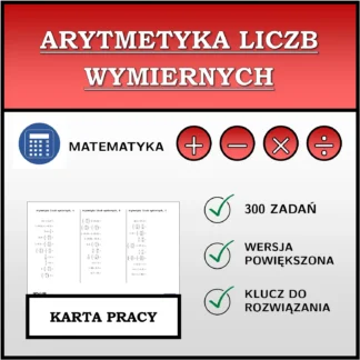 Karta pracy: Arytmetyka liczb wymiernych