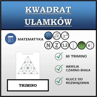Trimino: Kwadrat ułamków