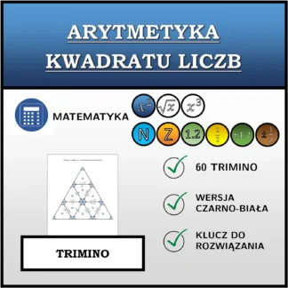 Trimino: Arytmetyka kwadratu liczb