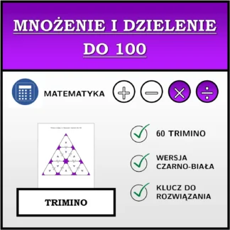 Trimino: Mnożenie i dzielenie do 100