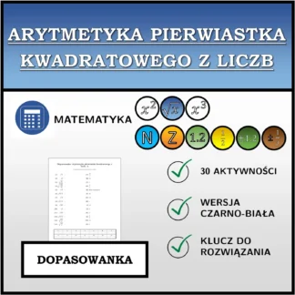 Dopasowanka: Arytmetyka pierwiastka kwadratowego z liczb