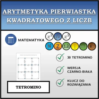 Tetromino: Arytmetyka pierwiastka kwadratowego z liczb