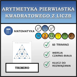 Trimino: Arytmetyka pierwiastka kwadratowego z liczb